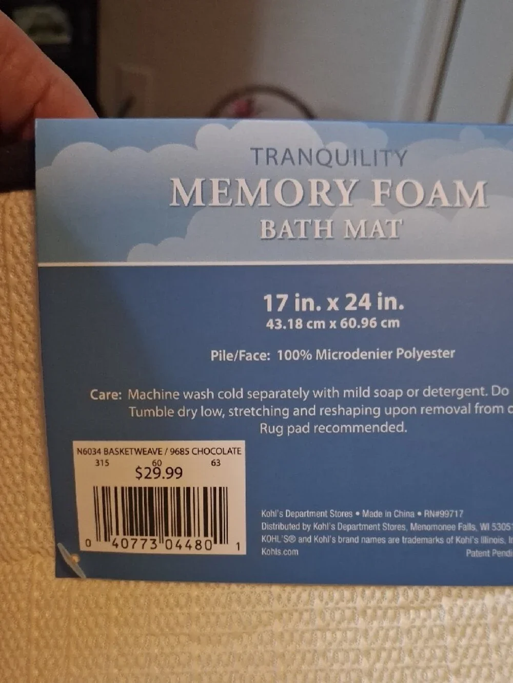 Kohls plush memory